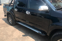 Toyota Hilux 2006-2015 Estribos laterales Allmond Grey (2 uds., aluminio) foto 6