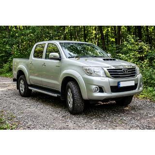 Estribos Laterales Fullmond (2 uds., Aluminio) Toyota Hilux 2006-2015 foto 1