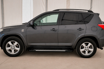 Toyota Rav 4 2006-2013 Estribos Laterales Line (2 uds., Aluminio) foto 1