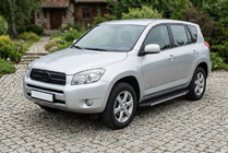 Toyota Rav 4 2006-2013 Estribos Laterales Duru (2 uds., Aluminio) foto 1