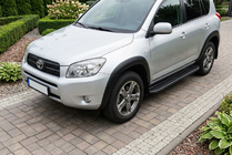 Toyota Rav 4 2006-2013 Estribos Laterales Bosphorus Black (2 uds., Aluminio) foto 1