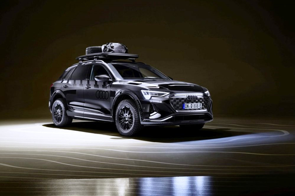 Prueba del Audi Q8 e-tron edition Dakar