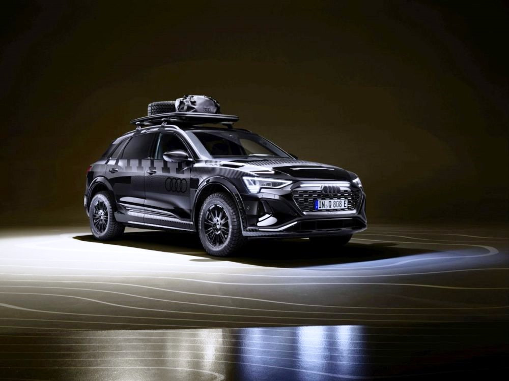 Prueba del Audi Q8 e-tron edition Dakar