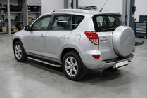 Toyota Rav 4 2006-2013 Estribos Laterales Tayga Grey (2 uds., Aluminio) foto 1