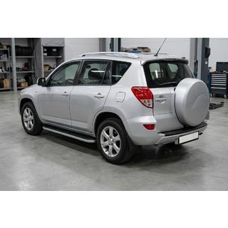 Estribos Laterales Tayga Grey (2 uds., Aluminio) Toyota Rav 4 2006-2013 foto 1