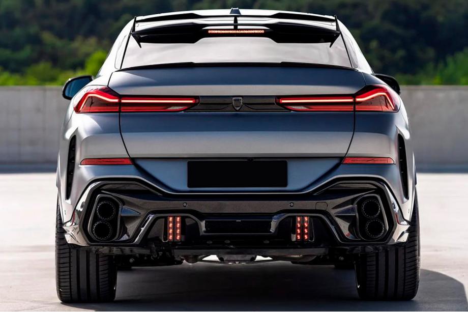 BMW X6 G06 2019–2027 Kit de carrocería LRT-Design Carbon (para M-Sport 2023+) Foto 2