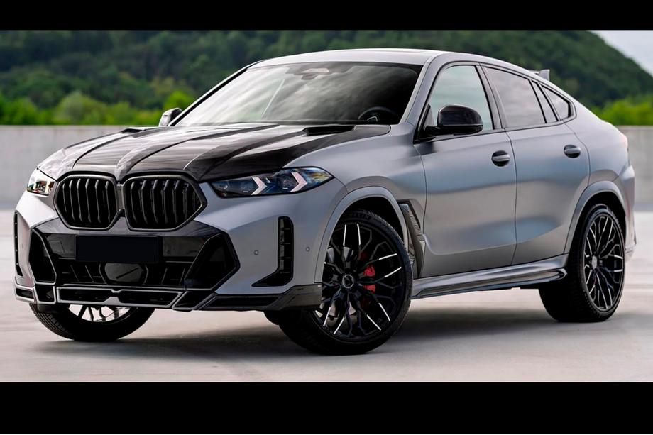 BMW X6 G06 2019–2027 Kit de carrocería LRT-Design Carbon (para M-Sport 2023+) Foto 3