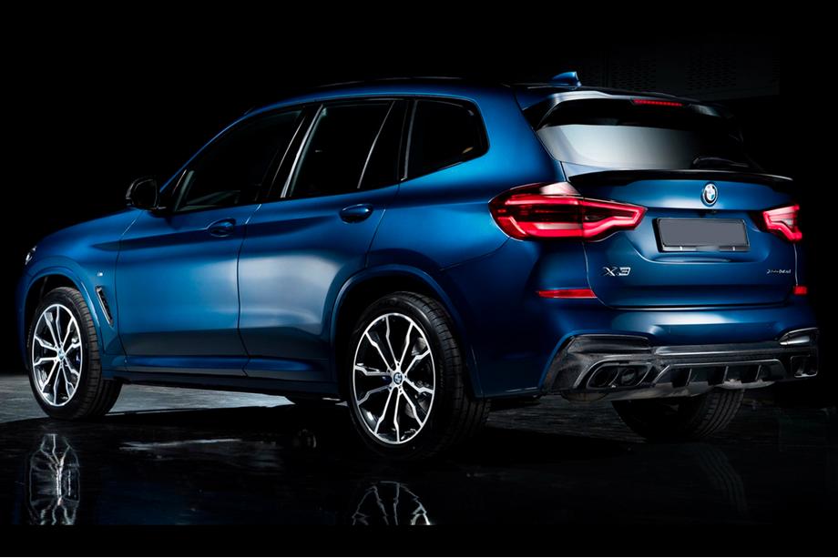 BMW X3 G01 2018- Kit de carrocería LRT-Design Carbon (para M-Sport 2018-2021) Foto 2