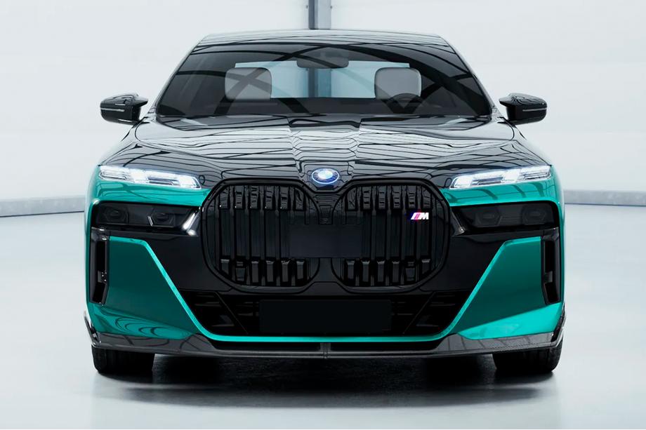 BMW 7 Series G70/G71 2022- Kit de carrocería LRT-Design Carbon (para M760, M-Sport e i7 M70) Foto 1