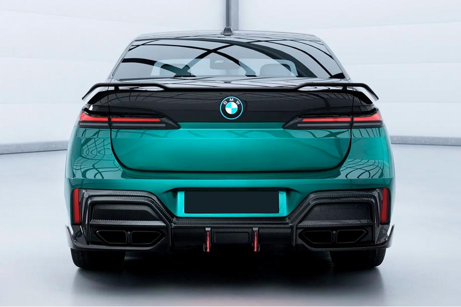 BMW 7 Series G70/G71 2022- Kit de carrocería LRT-Design Carbon (para M760, M-Sport e i7 M70) Foto 2