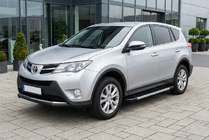 Toyota Rav 4 2013-2018 Estribos Laterales RedLine V1 (2 uds., Aluminio) foto 1