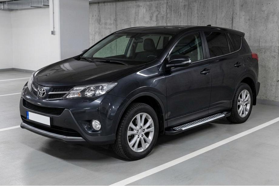 Toyota Rav 4 2013-2018 Estribos Laterales Line (2 uds., Aluminio) Image