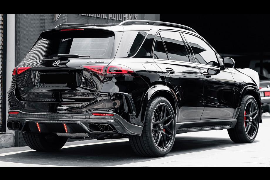 Mercedes GLE W167 2018- Kit de carrocería LRT Carbon (para GLE63 2018-2026) Foto 6