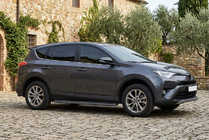 Toyota Rav 4 2013-2018 Estribos Laterales Bosphorus Black (2 uds., Aluminio) foto 1