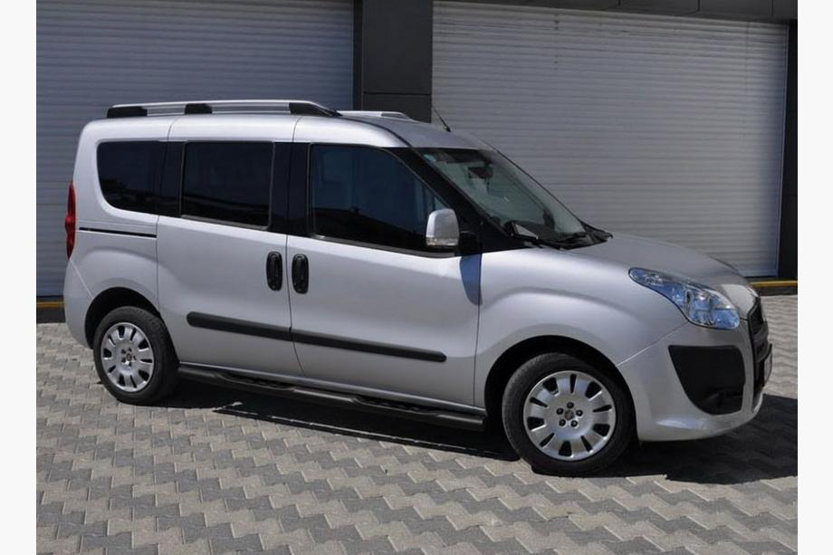 Opel Combo 2012-2018 Barras Laterales Black (2 uds, Acero Inoxidable) 70mm, Maxi Batalla Foto 3