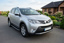 Toyota Rav 4 2013-2018 Estribos Laterales Tayga Grey (2 uds., Aluminio) foto 1