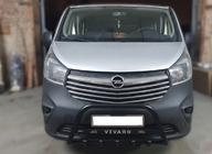 Opel Vivaro 2015-2019 Defensa Delantera WT004 Negra (Acero Inoxidable) foto 2