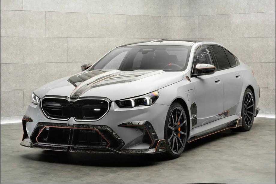 BMW 5/i5 Series G60/G60E/G61 2023- Kit de carrocería MNSR Carbon (para M5, carbono forjado) Foto 2