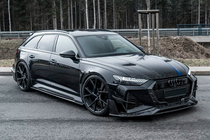 Audi A6 C8 2018–2025 Kit de carrocería MNSR Carbon (para RS6, carbono forjado) foto 6
