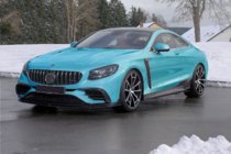 Mercedes S-class C217 Coupe 2014-2020 Kit de carrocería MNSR Carbon (para S63 2017-2020) foto 1