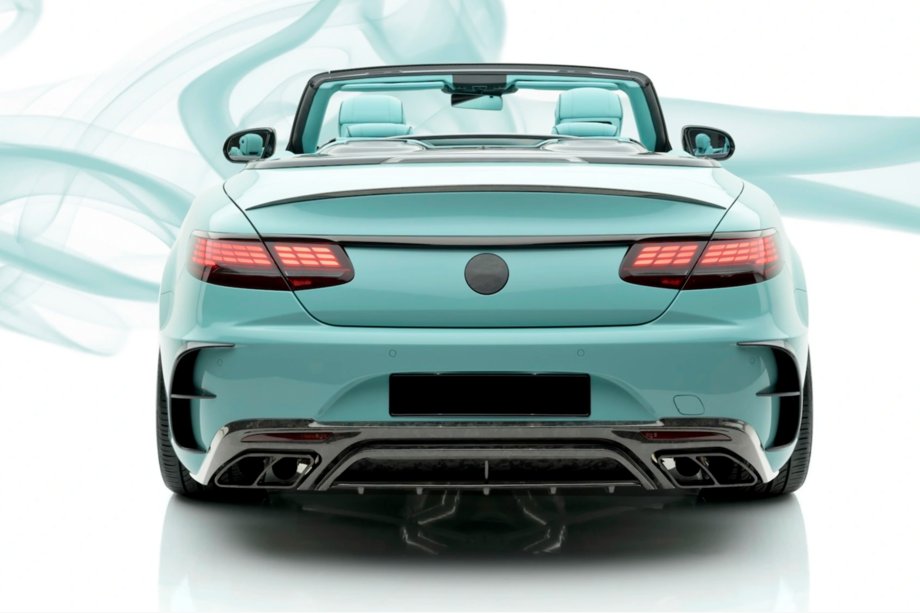 Mercedes S-class C217 Coupe 2014-2020 Kit de carrocería MNSR Carbon (para S63 Cabrio 2017-2020, carbono forjado) Foto 4
