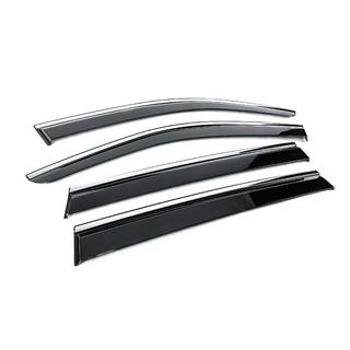 Deflectores de Ventana con Moldura Cromada Niken Luxury (4 uds) foto 3