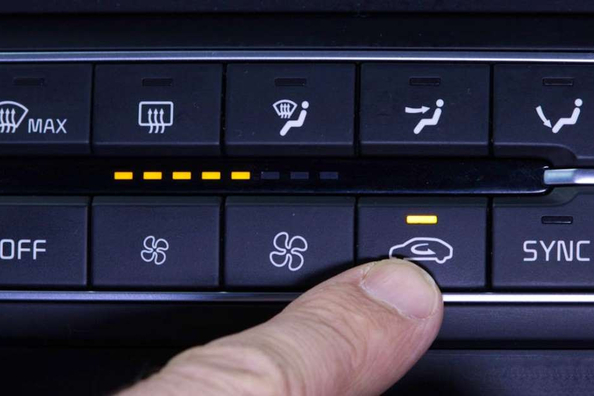 Cómo usar correctamente la recirculación de aire en el coche Foto 1