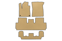 Citroen C-4 Picasso 2013–2022 Alfombrillas EVA (Para Grand, 3 Filas, Beige) foto 1