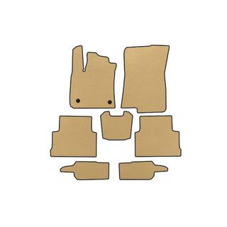 Alfombrillas EVA (3 Filas, Beige)