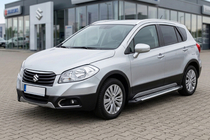 Suzuki SX4 S-Cross 2013-2016 Estribos Laterales Line (2 uds., Aluminio) foto 1