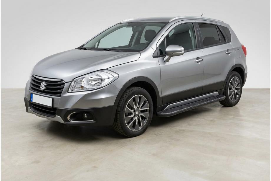 Suzuki SX4 S-Cross 2013-2016 Estribos Laterales Bosphorus Black (2 uds., Aluminio) Image