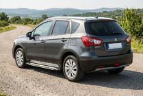 Suzuki SX4 S-Cross 2013-2016 Estribos Laterales Rainbow (2 uds., Aluminio) foto 1