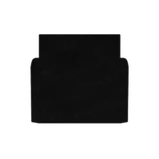 Alfombrilla de maletero textil Premium (Short, Negro) foto 1