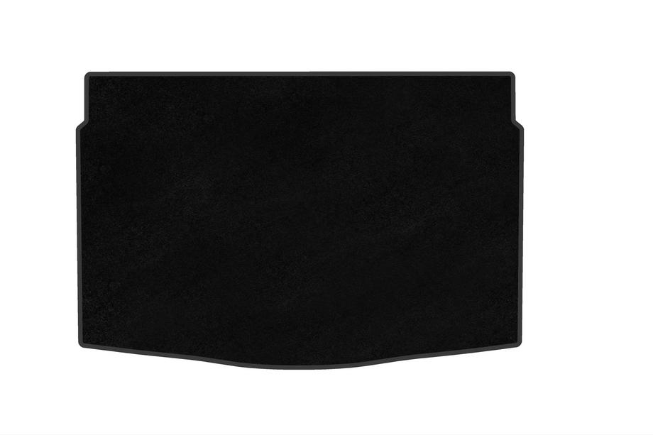 Seat Ibiza 2017- Alfombrilla de maletero textil Premium V1 (Negro) Image
