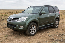 GreatWall Haval/Hover H3 2005-2013 Estribos Laterales Bosphorus Black (2 uds., Aluminio) foto 2