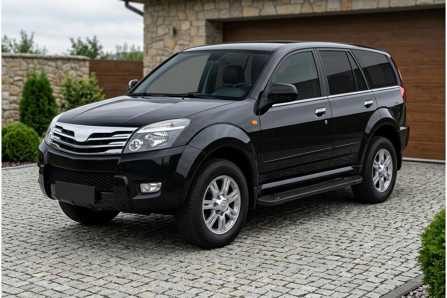GreatWall Haval/Hover H3 2005-2013 Estribos Laterales RedLine Black (2 uds., Aluminio) Image