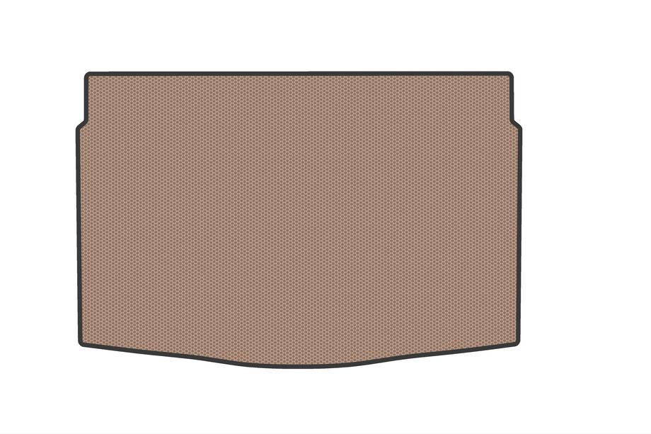 Seat Ibiza 2017- Alfombrilla de goma para maletero V1 (Beige) Image