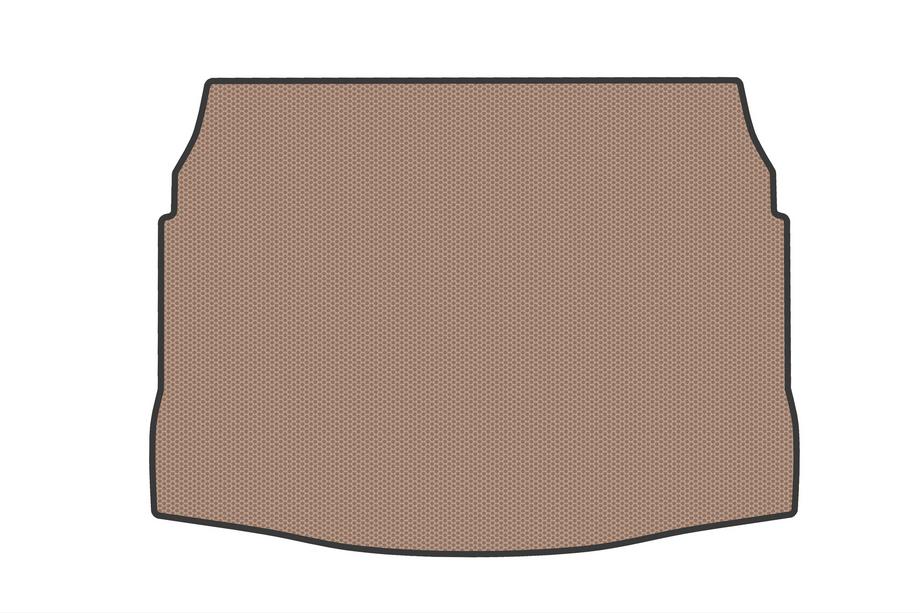 Volkswagen Golf 8 2019- Alfombrilla de goma para maletero (HB, piso inferior, beige) Image