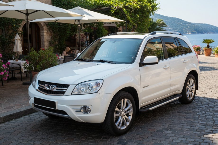 Chery Tiggo 3 2005- Estribos Laterales RedLine V1 (2 uds., Aluminio) Image