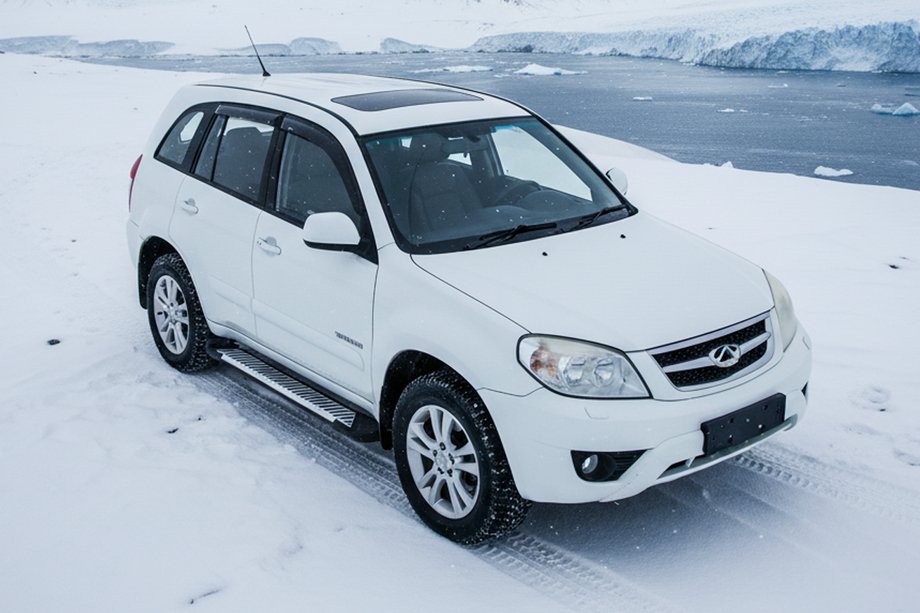 Chery Tiggo 3 2005- Estribos Laterales Line (2 uds., Aluminio) Image