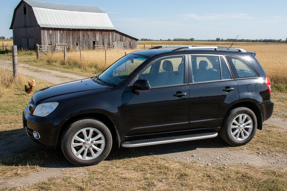 Chery Tiggo 3 2005- Estribos Laterales Tayga (2 uds., Aluminio) Image