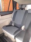 Hyundai Santa Fe 2 2006-2012 Fundas de Asientos de Coche (Polipiel↗Tela, Premium) foto 11