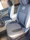 Hyundai Santa Fe 2 2006-2012 Fundas de Asientos de Coche (Polipiel↗Tela, Premium) foto 17