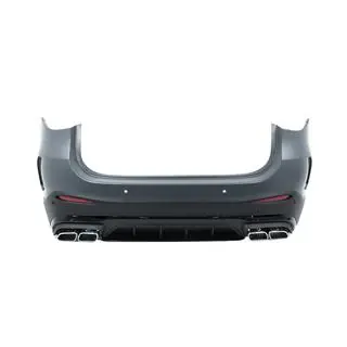 Parachoques trasero completo GLC63 AMG foto 4