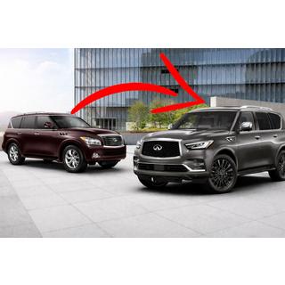Kit de conversión facelift para QX80 2024 Infiniti QX56 2010-2013 foto 1