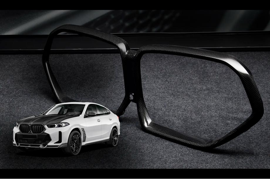 BMW X6 G06 2019–2027 Marco de parrilla LRT (2023+, Carbono) Foto 2