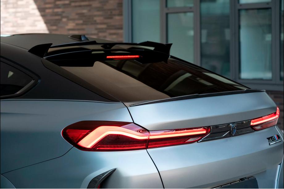 BMW X6 G06 2019–2027 Alerón de luneta trasera LRT (Carbono) Foto 4