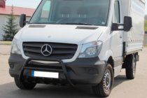 Mercedes Sprinter W906 2006–2018 Defensa Delantera WT003 (negro) foto 2