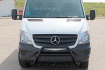 Mercedes Sprinter W906 2006–2018 Defensa Delantera WT003 (negro) foto 3