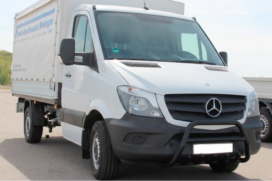 Mercedes Sprinter W906 2006–2018 Defensa Delantera WT003 (negro) Image